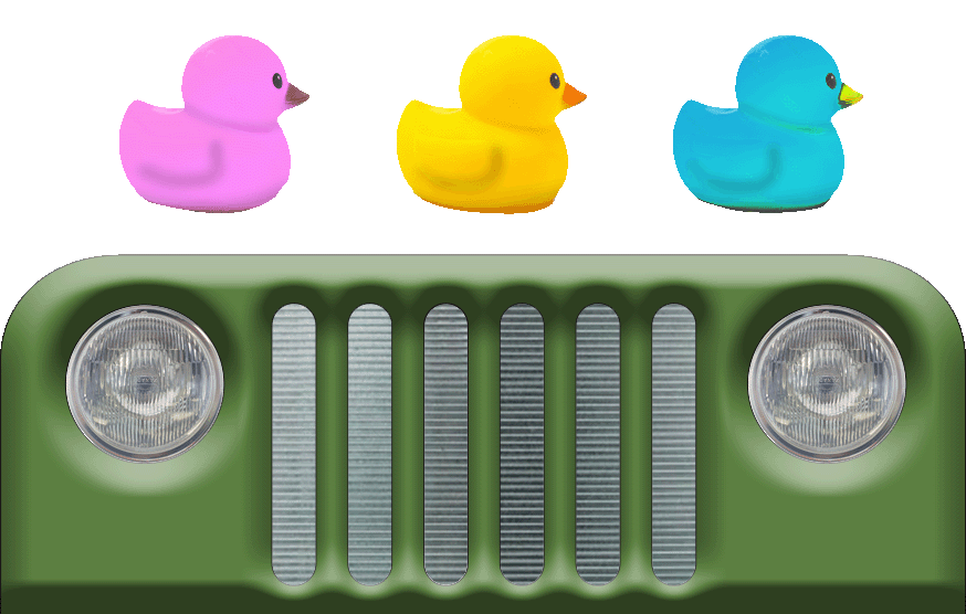 Rubber Duck Jeep Logo